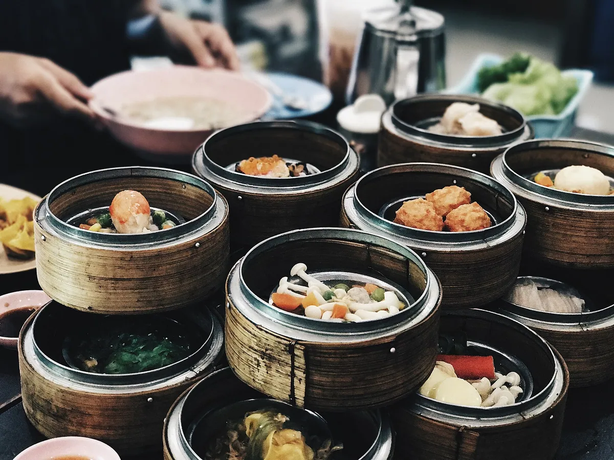 Chinese food typical of Emperor's House